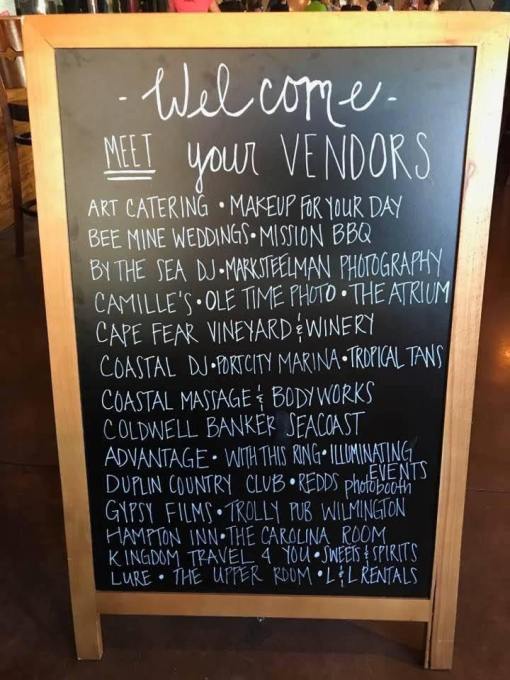 Wilmington Wedding Expo vendors